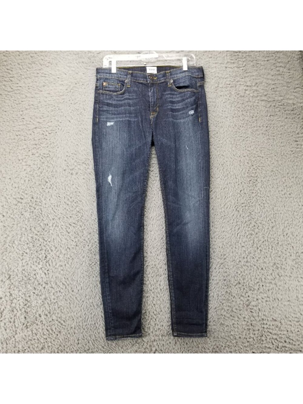 Hudson Jeans Womens 29 Nico Blue Stretch Denim Super Skinny
